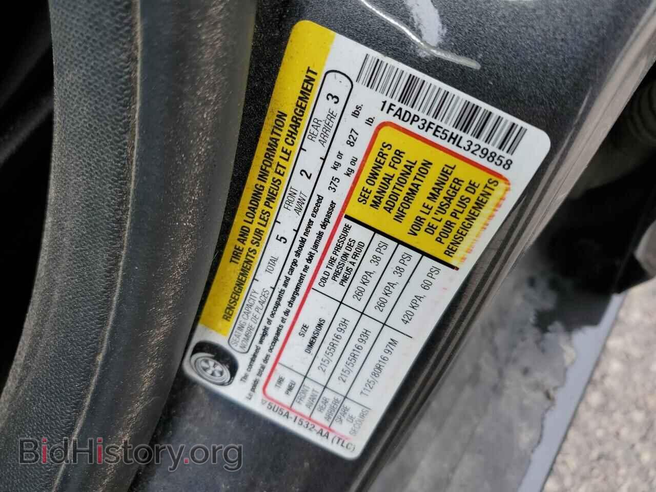 2017 FORD FOCUS - VIN: 1FADP3FE5HL329858 - Photo 13
