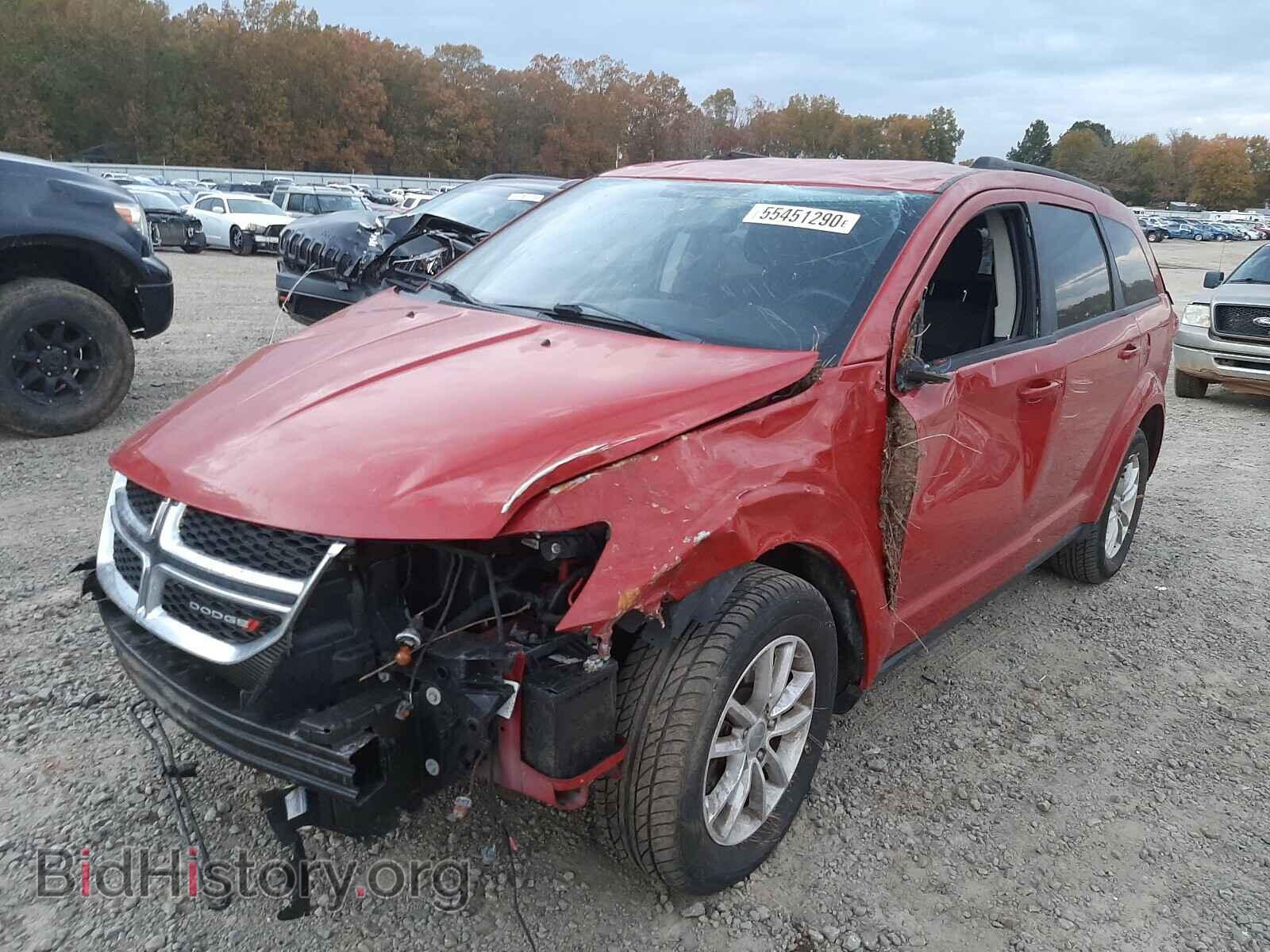 2017 DODGE JOURNEY - VIN: 3C4PDCBB7HT606428 - Фото 2