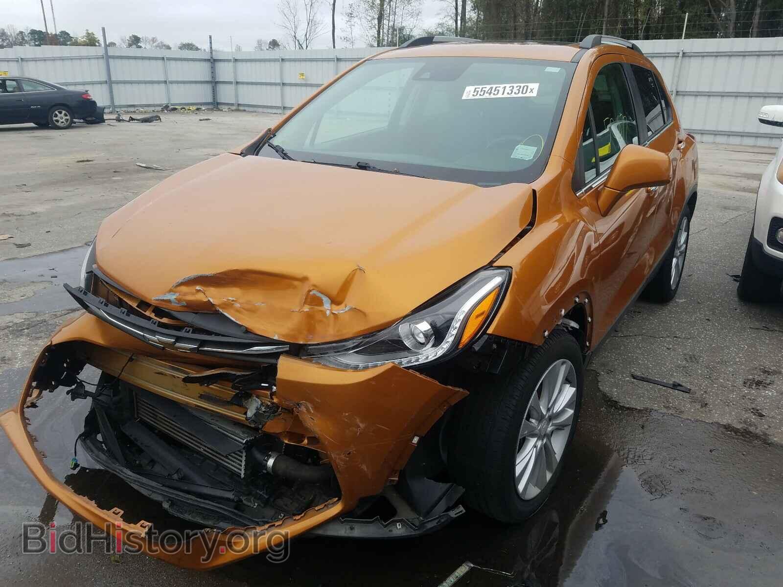 2017 CHEVROLET TRAX - VIN: 3GNCJMSB0HL184698 - Фото 2