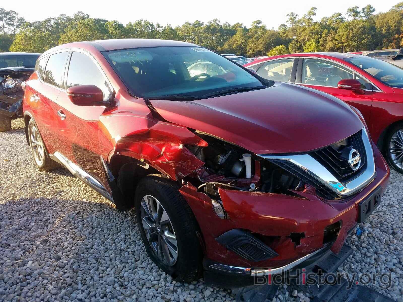 Photo 5N1AZ2MG4GN100253 - NISSAN MURANO S 2016