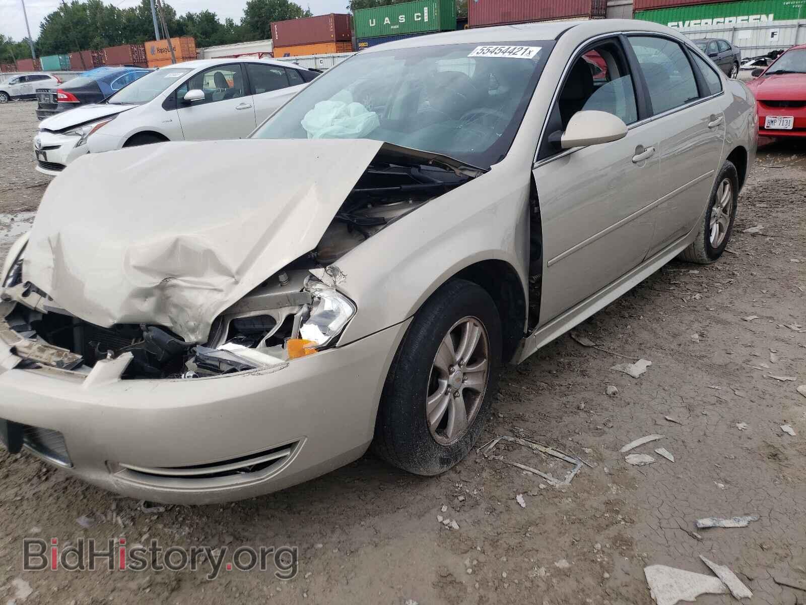 2012 CHEVROLET IMPALA - VIN: 2G1WF5E33C1153336 - Фото 2