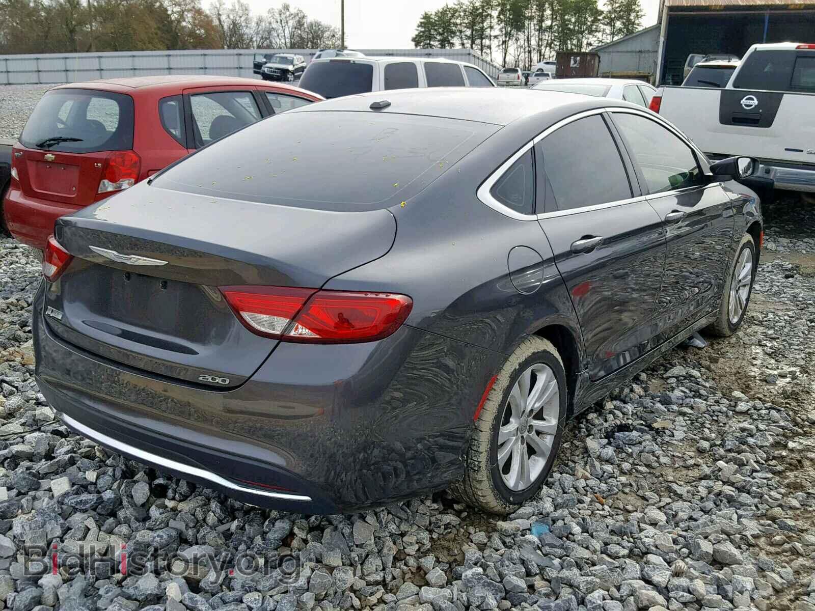 2015 CHRYSLER 200 - VIN: 1C3CCCAB7FN647856 - Фото 4
