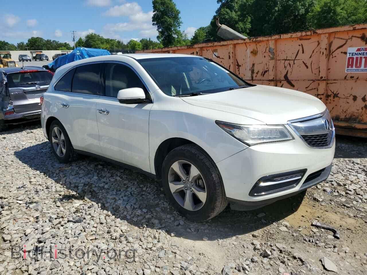 2015 ACURA MDX - VIN: 5FRYD4H2XFB014792 - Фото 4