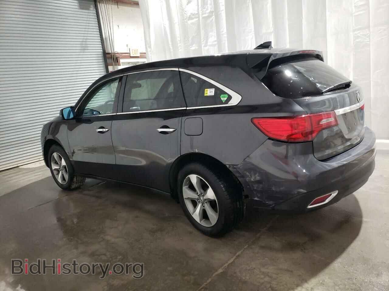 2014 ACURA MDX - VIN: 5FRYD4H21EB005378 - Фото 2