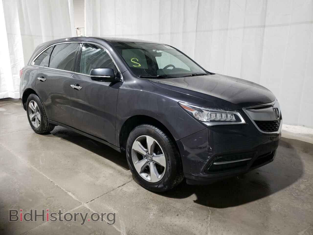 2014 ACURA MDX - VIN: 5FRYD4H21EB005378 - Фото 4