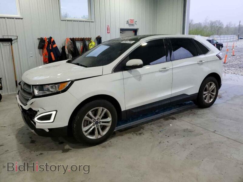 2015 Ford EDGE SEL (VIN 2FMTK4J80FBC05176) — photo 1 of 15, Copart, damage: front end