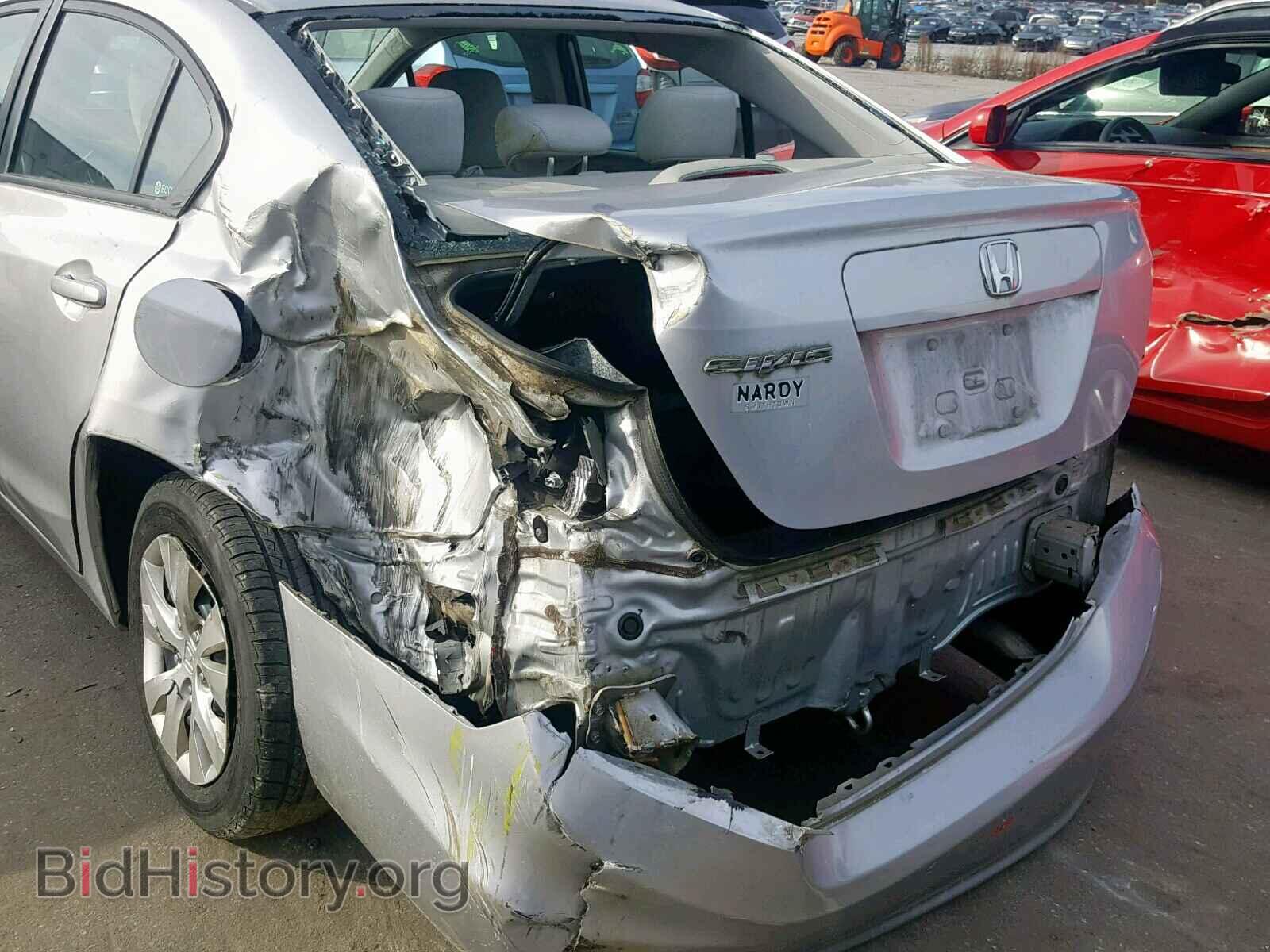 2012 HONDA CIVIC - VIN: 2HGFB2F55CH612926 - Фото 9