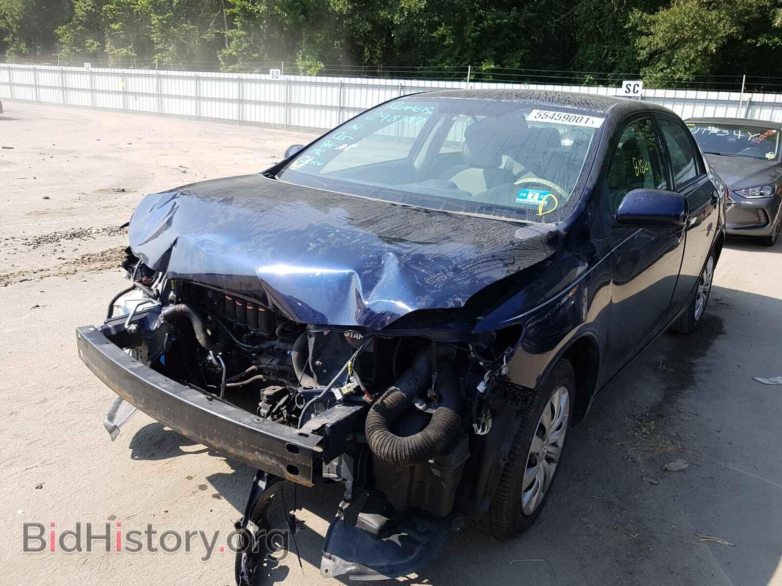 2013 TOYOTA COROLLA - VIN: 2T1BU4EEXDC127648 - Фото 2