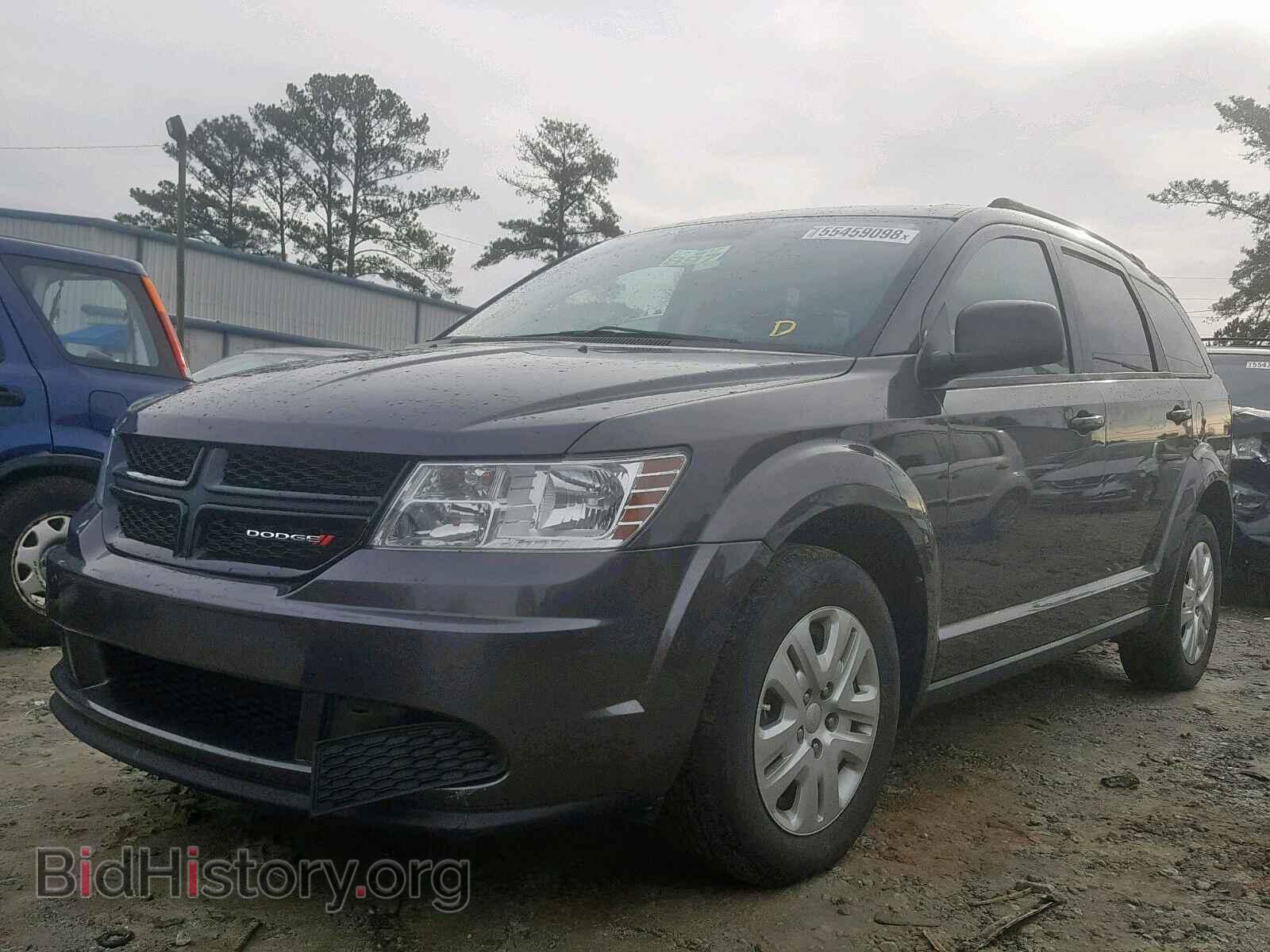 2017 DODGE JOURNEY SE - VIN: 3C4PDCABXHT504395 - Фото 2