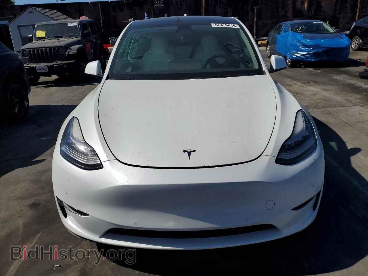 2022 TESLA MODEL Y - VIN: 7SAYGDEE3NF340698 - Фото 5