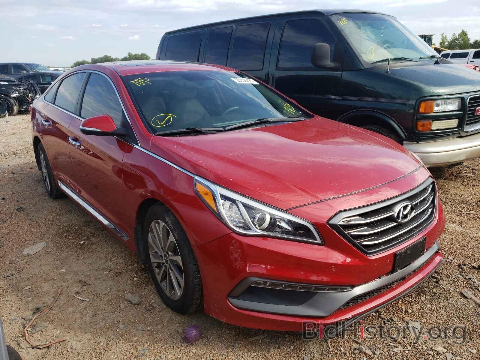 Фотография 5NPE34AF3HH483103 - HYUNDAI SONATA 2017