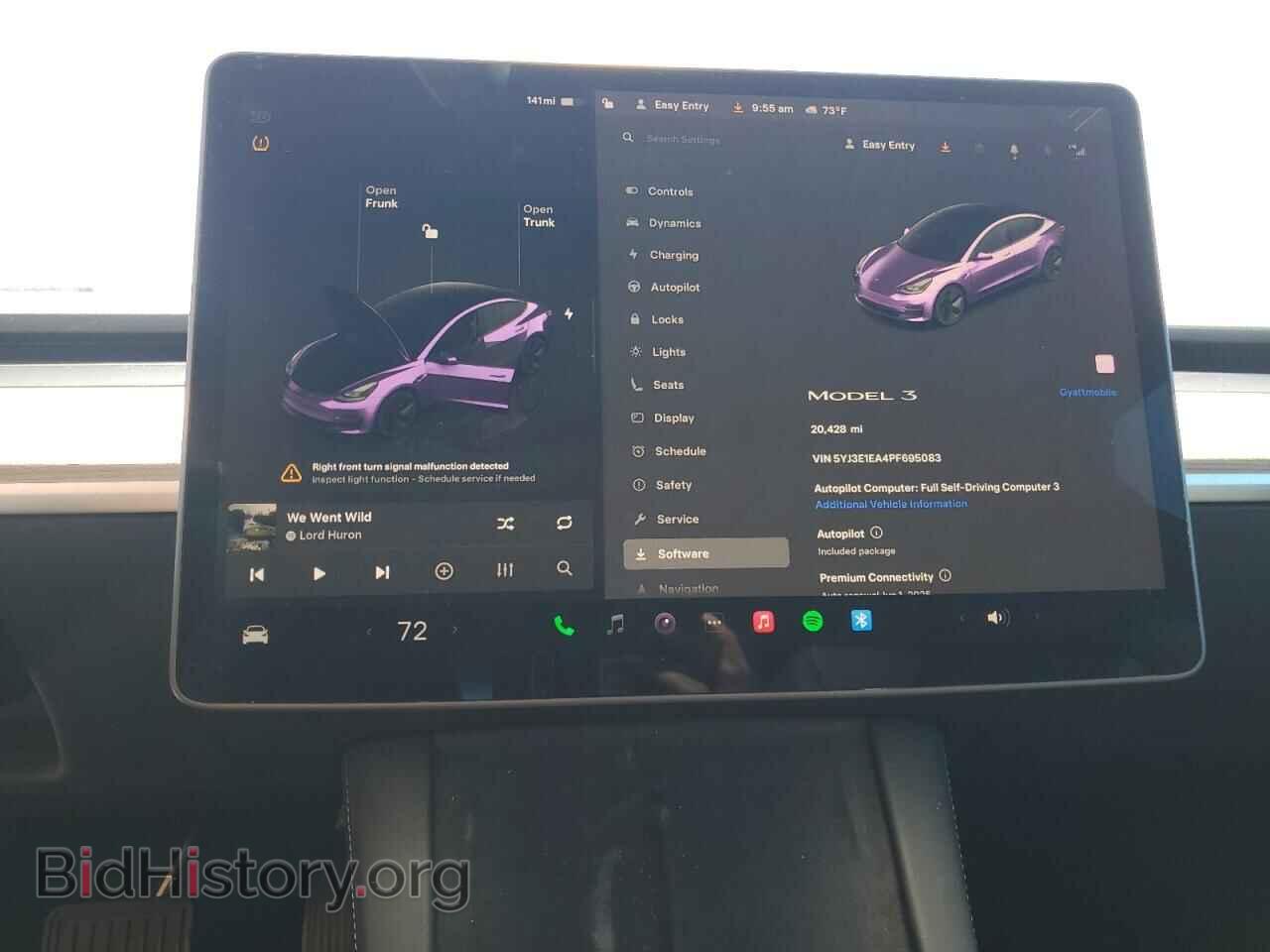 2023 TESLA MODEL 3 - VIN: 5YJ3E1EA4PF695083 - Фото 9