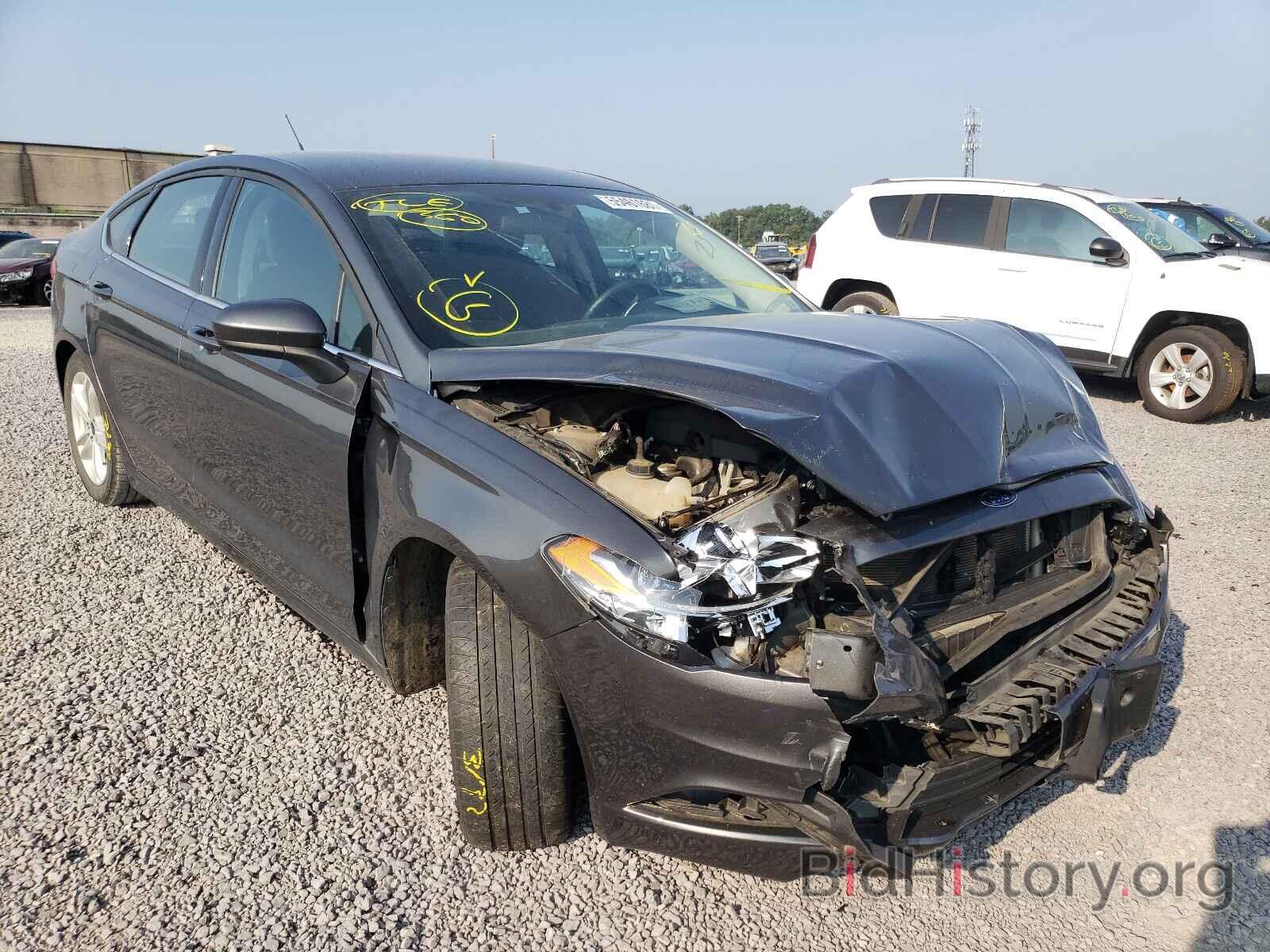 Photo 3FA6P0HD6JR191508 - FORD FUSION 2018