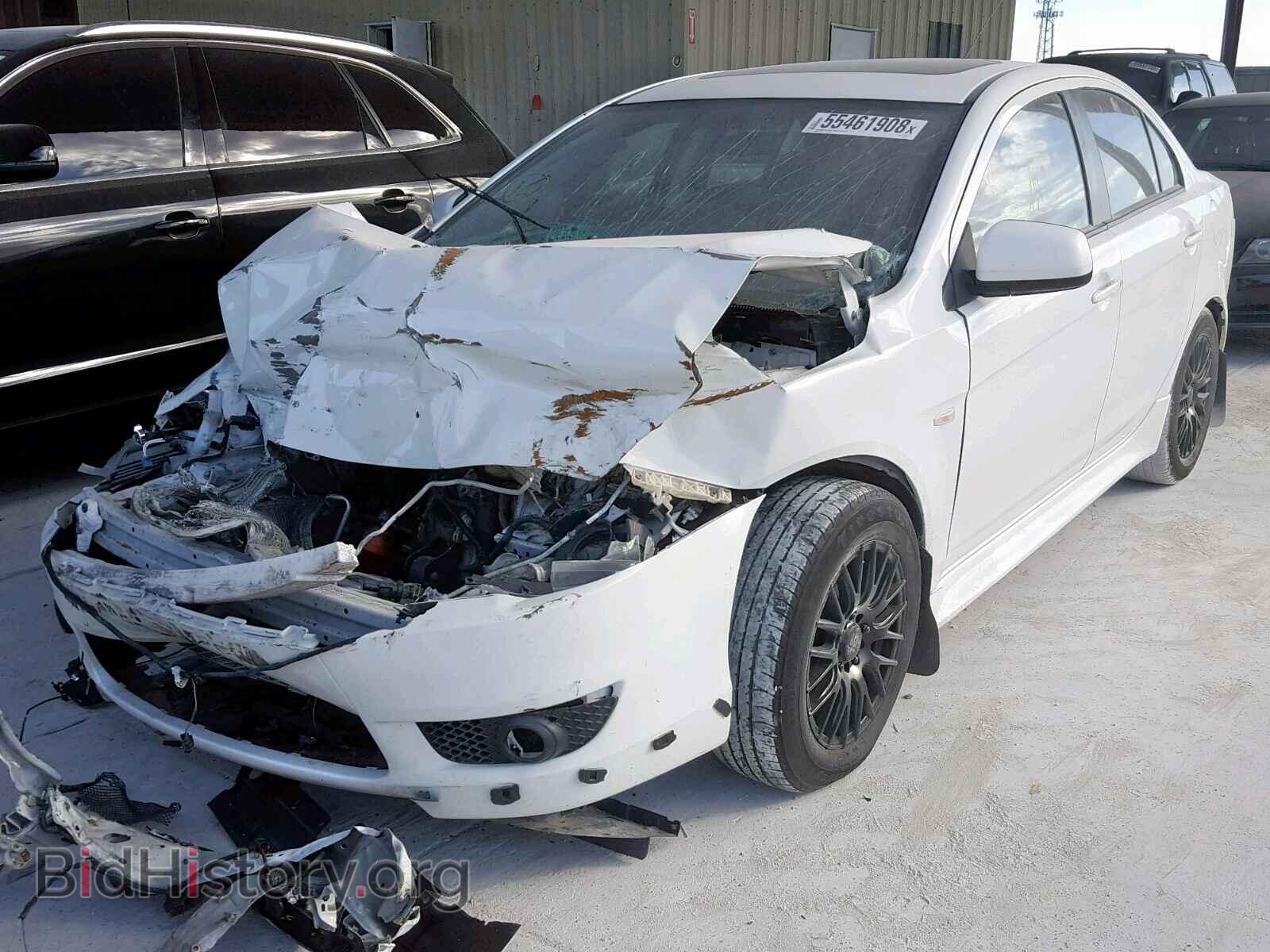 2011 MITSUBISHI LANCER - VIN: JA32U2FU3BU019669 - Фото 2