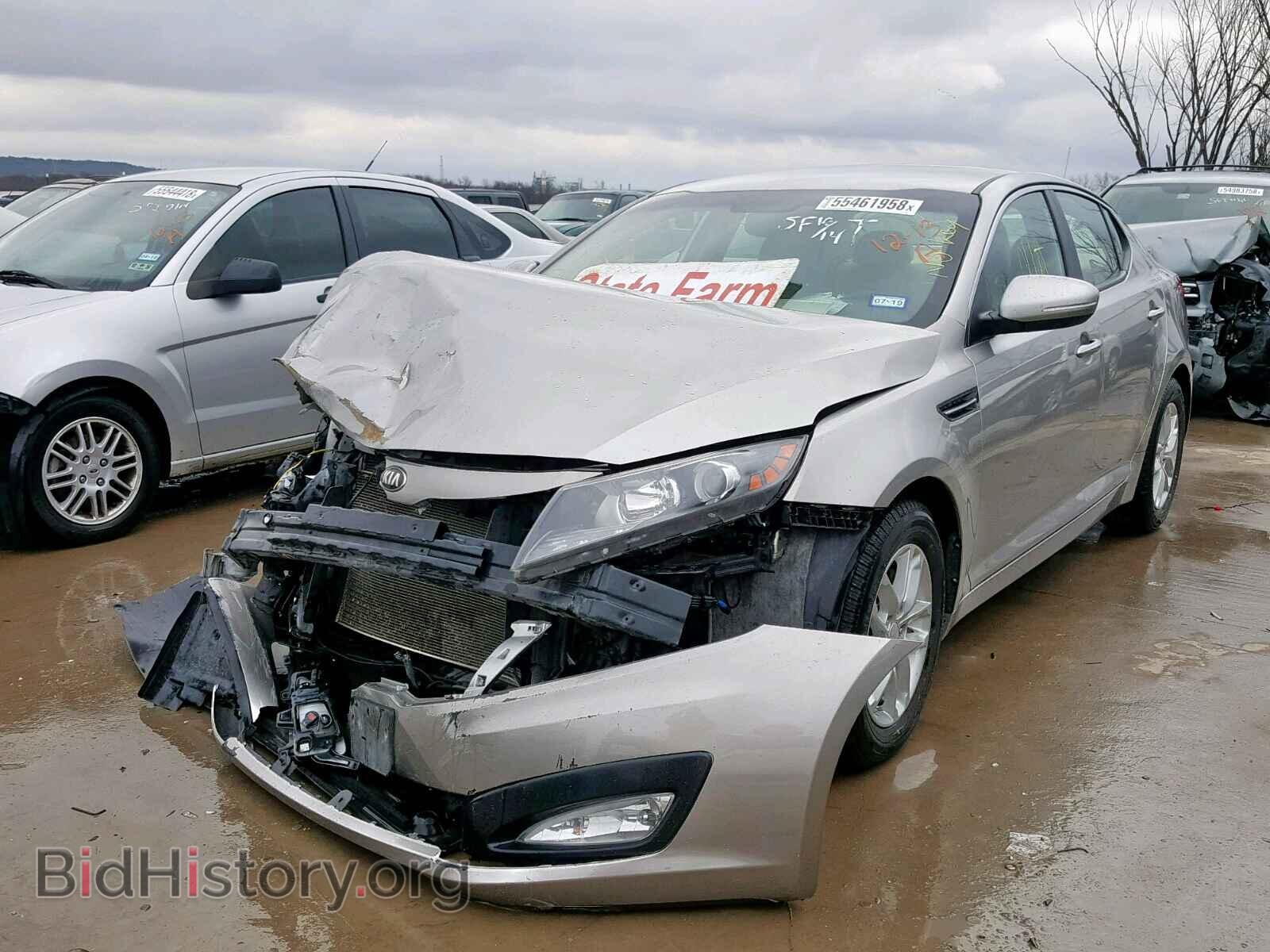 2013 KIA OPTIMA - VIN: KNAGM4A78D5326950 - Фото 2