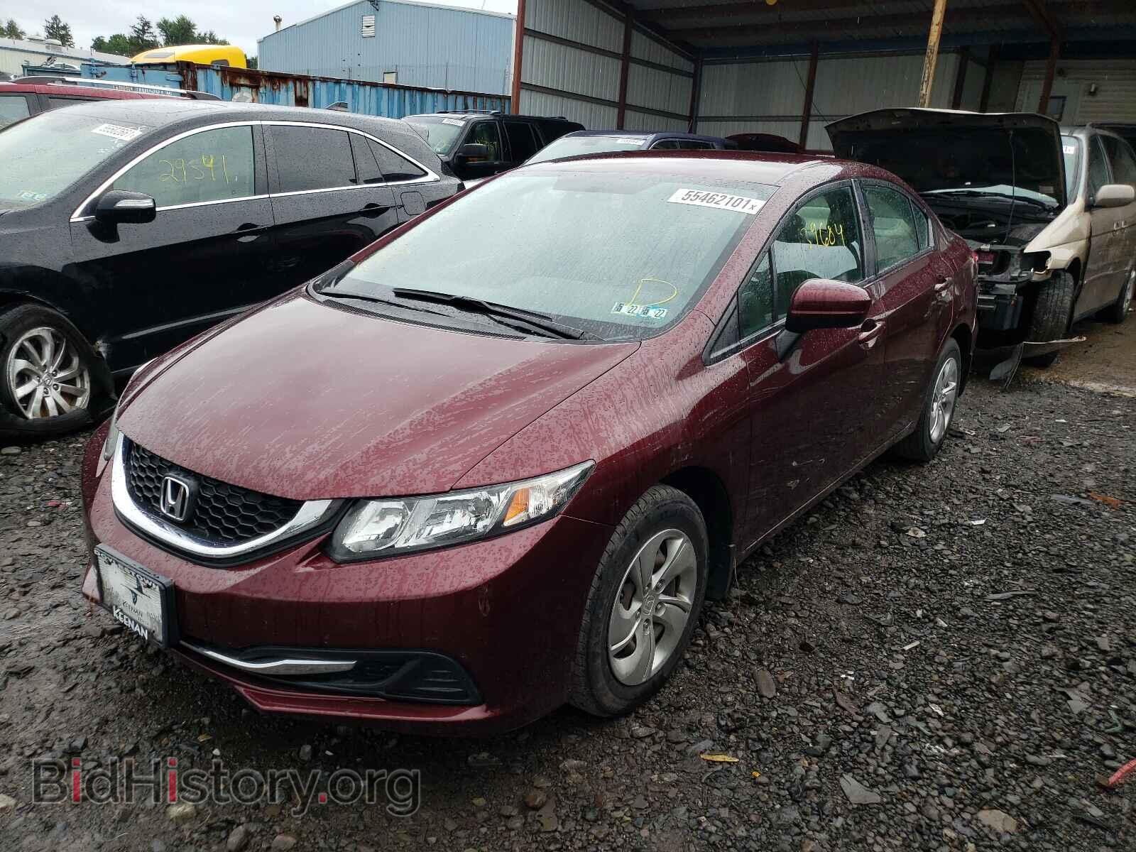 2015 HONDA CIVIC - VIN: 19XFB2F59FE224760 - Фото 2