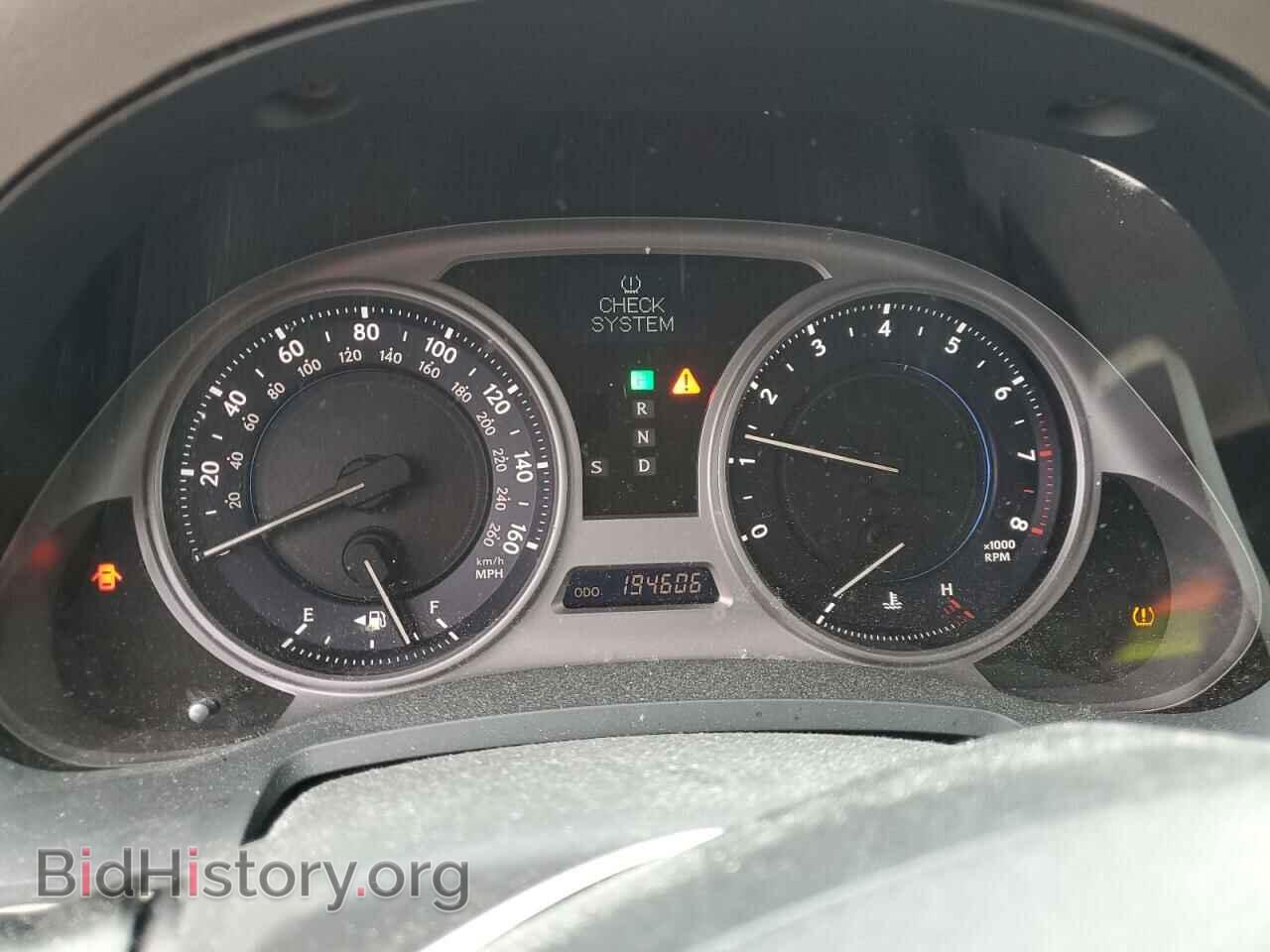 2009 LEXUS IS - VIN: JTHBK262595105249 - Фото 9