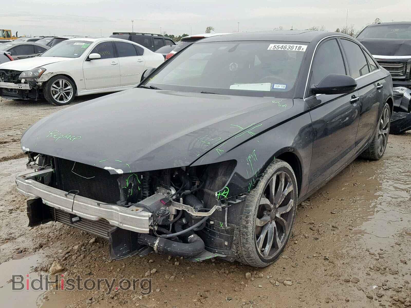 2013 AUDI A6 - VIN: WAUGFAFC3DN053933 - Photo 2