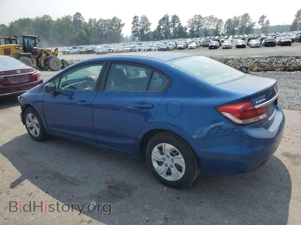 2014 HONDA CIVIC - VIN: 2HGFB2F55EH527457 - Фото 2