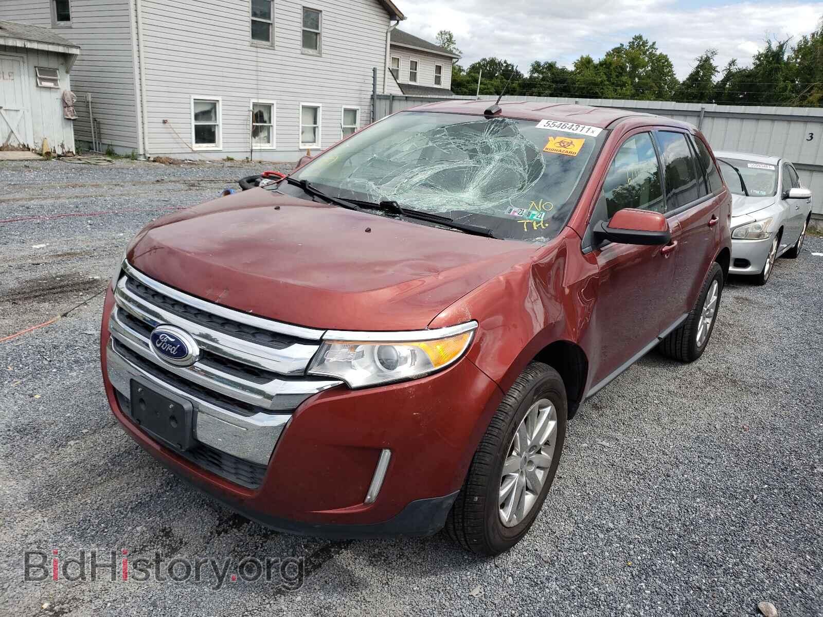 2014 FORD EDGE - VIN: 2FMDK4JC2EBB51595 - Фото 2