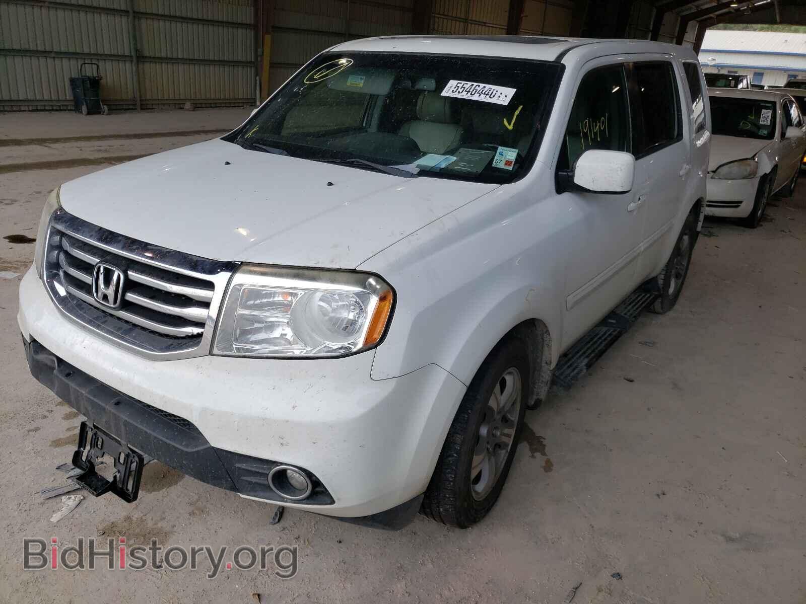2013 HONDA PILOT - VIN: 5FNYF3H71DB033696 - Фото 2