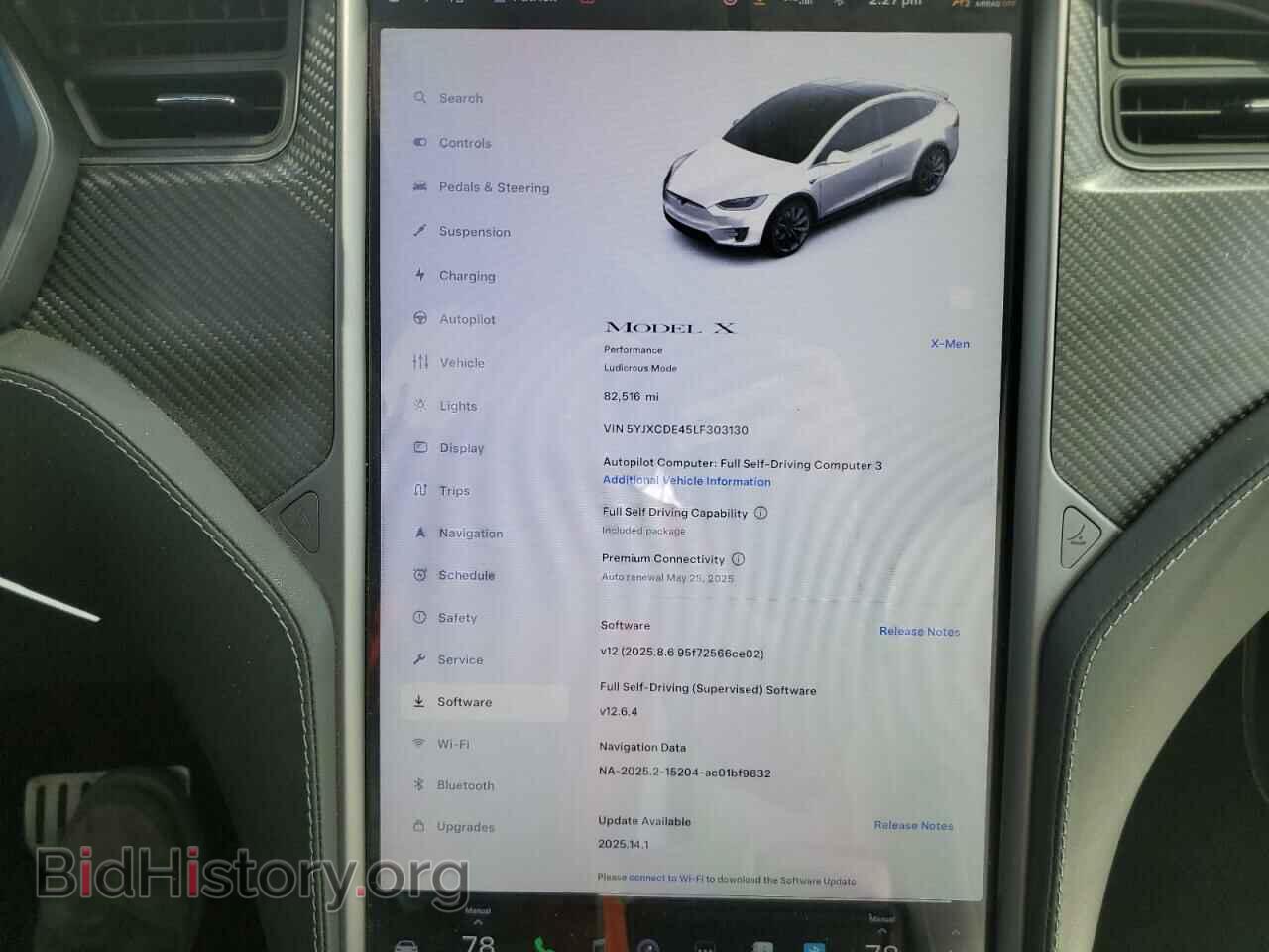 2020 TESLA MODEL X - VIN: 5YJXCDE45LF303130 - Photo 9