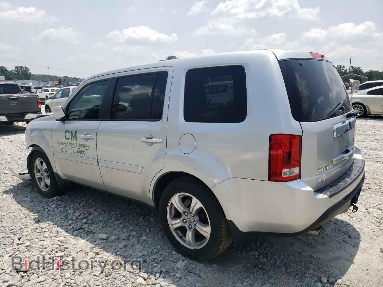 2012 HONDA PILOT - VIN: 5FNYF3H54CB027887 - Фото 2