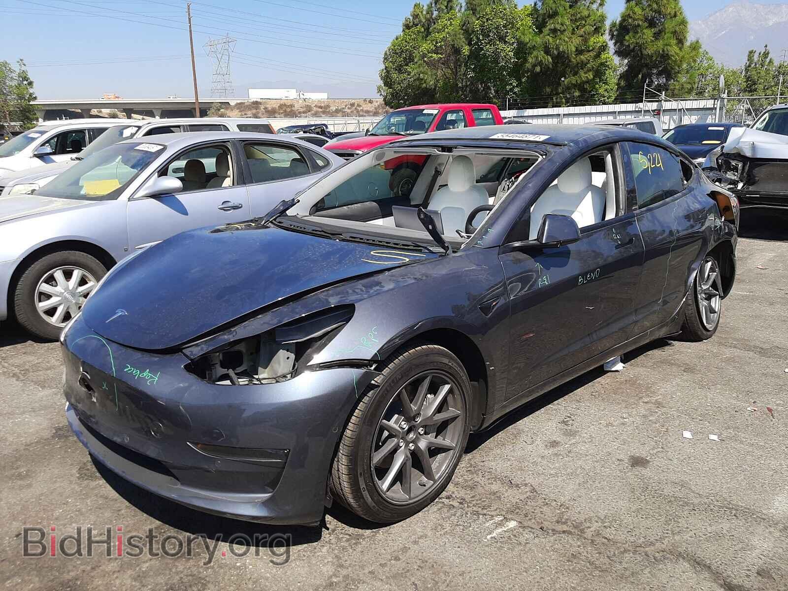 2021 TESLA MODEL 3 - VIN: 5YJ3E1EA7MF938641 - Photo 2