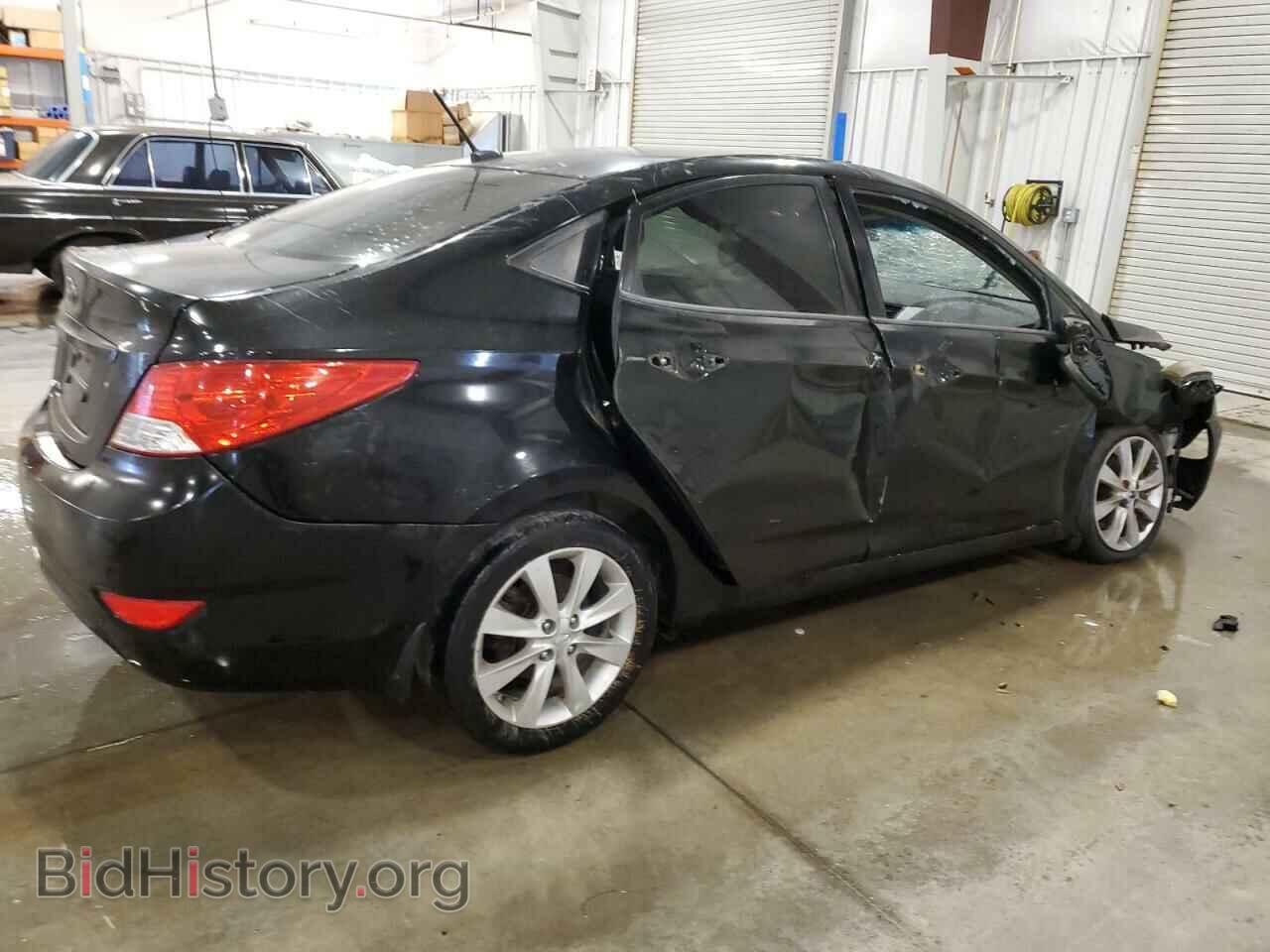 2013 HYUNDAI ACCENT - VIN: KMHCU4AE4DU284732 - Фото 3