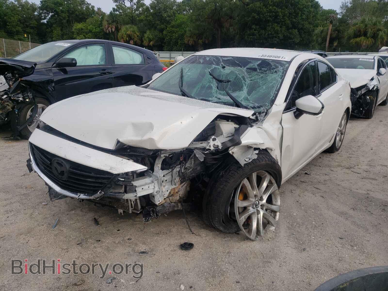 2015 MAZDA 6 - VIN: JM1GJ1V55F1184151 - Фото 2