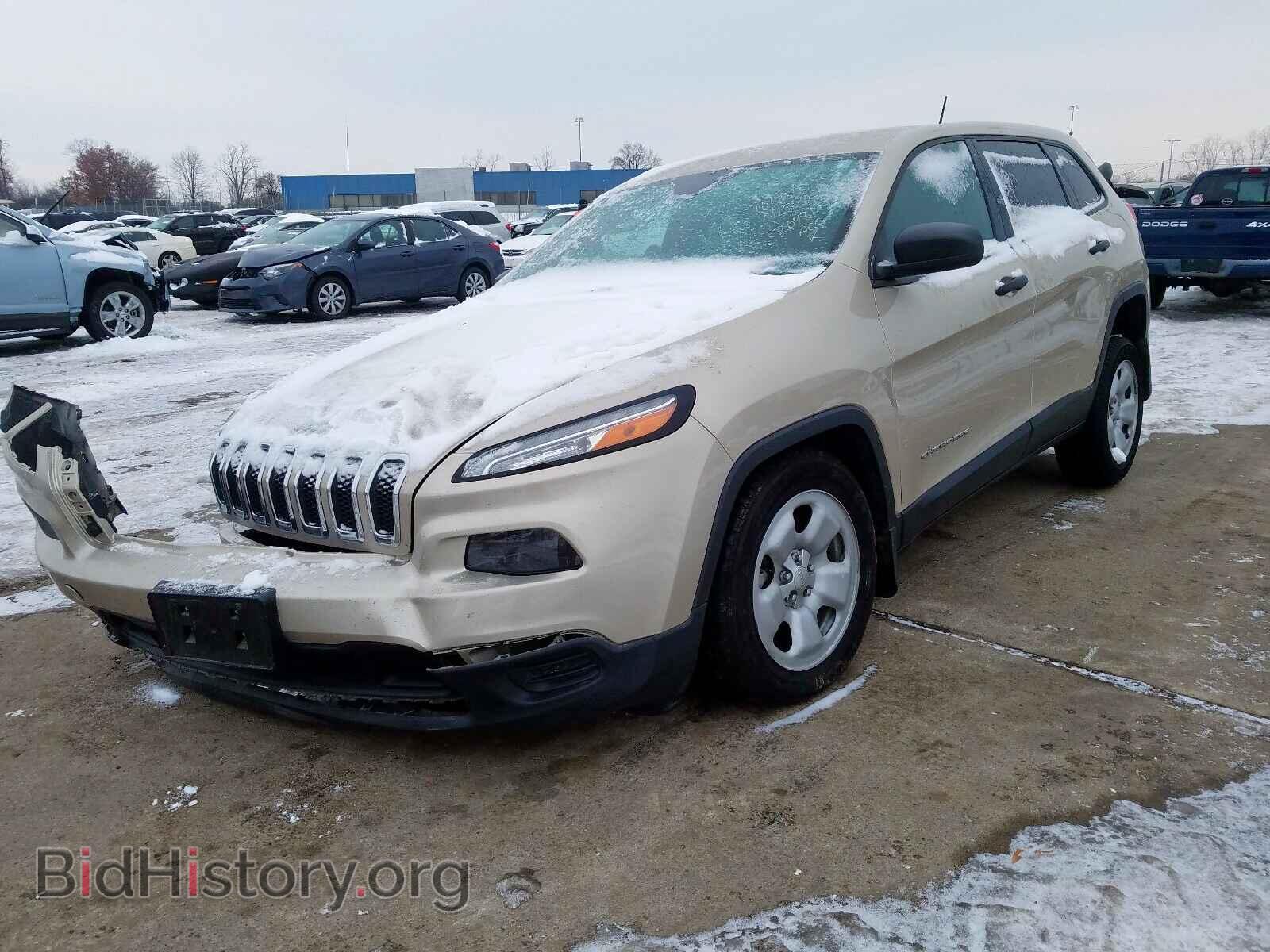 2014 JEEP CHEROKEE - VIN: 1C4PJLAB9EW204362 - Фото 2
