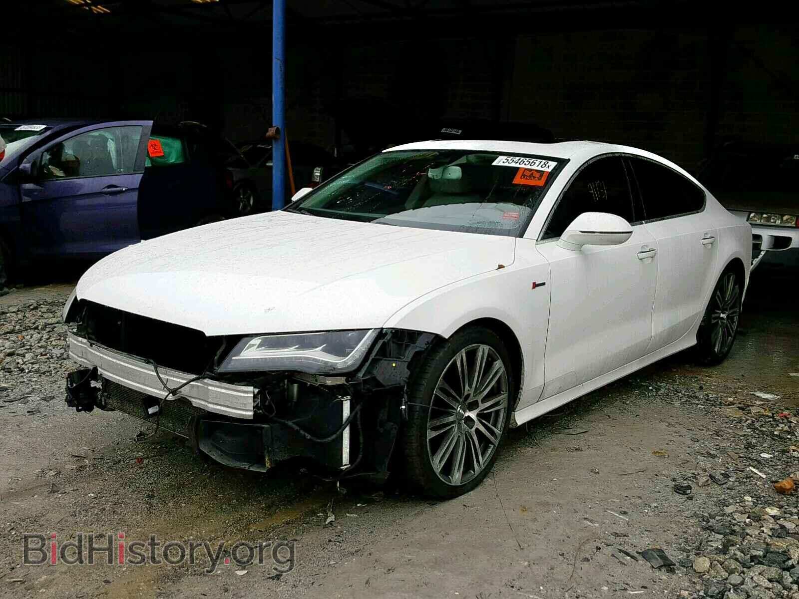2012 AUDI A7 - VIN: WAU3GAFC8CN076523 - Фото 2