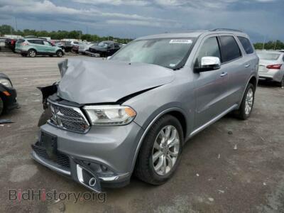 2016 Dodge DURANGO Citadel, серебристый — VIN 1C4RDJEG7GC477539, Copart
