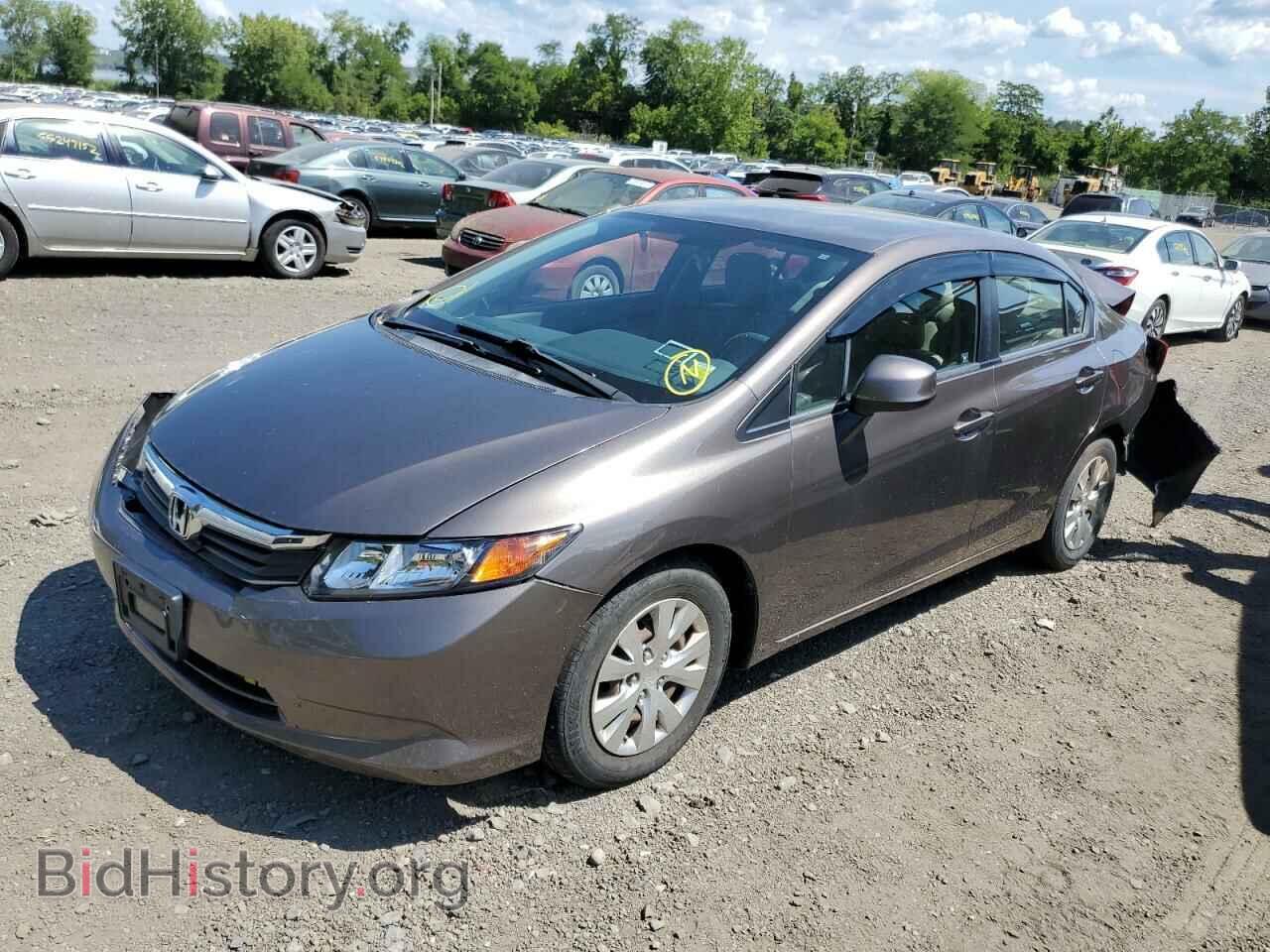 2012 HONDA CIVIC - VIN: 2HGFB2F56CH578558 - Фото 2