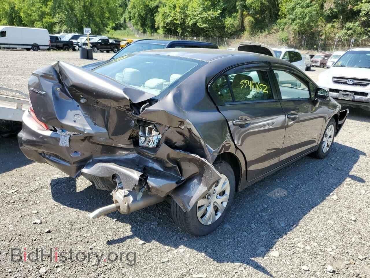 2012 HONDA CIVIC - VIN: 2HGFB2F56CH578558 - Фото 4