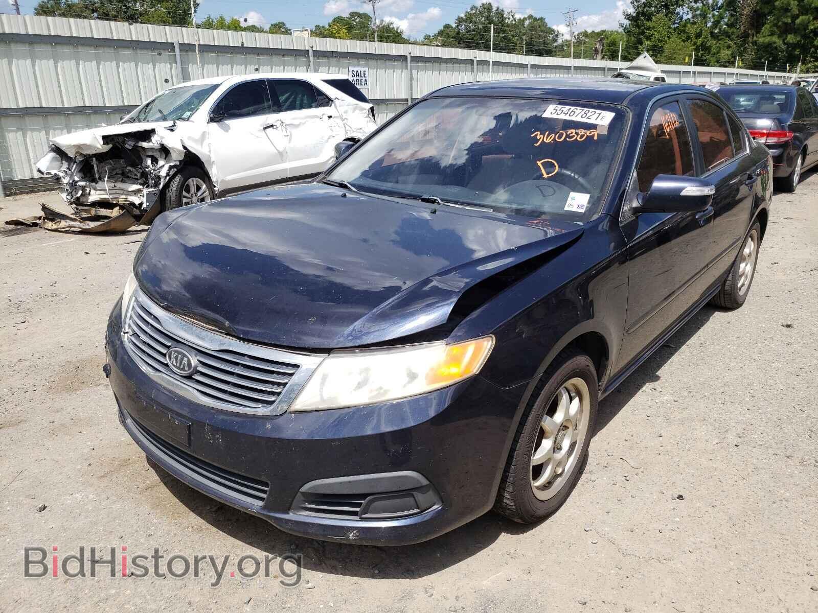 2009 KIA OPTIMA - VIN: KNAGE228595360389 - Фото 2