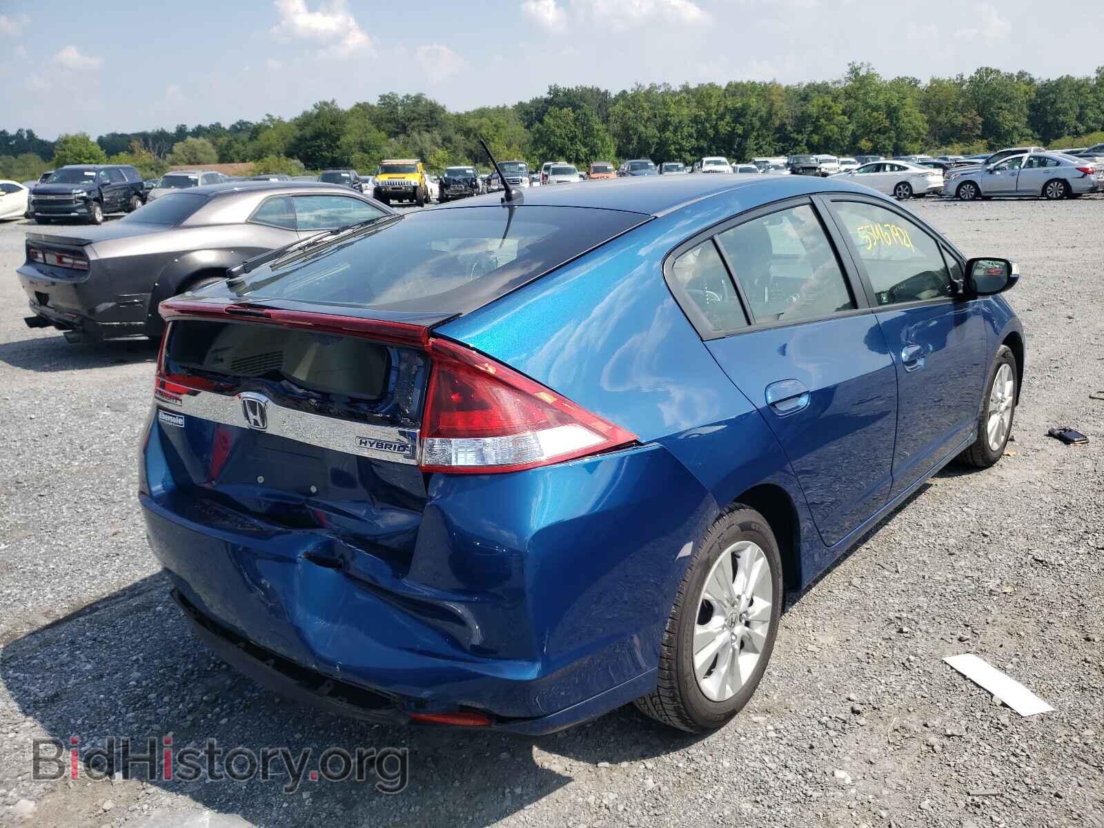 2012 HONDA INSIGHT - VIN: JHMZE2H79CS003413 - Фото 4
