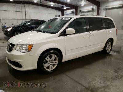 2011 Dodge CARAVAN Crew, white — VIN 2D4RN5DG2BR697129, Copart