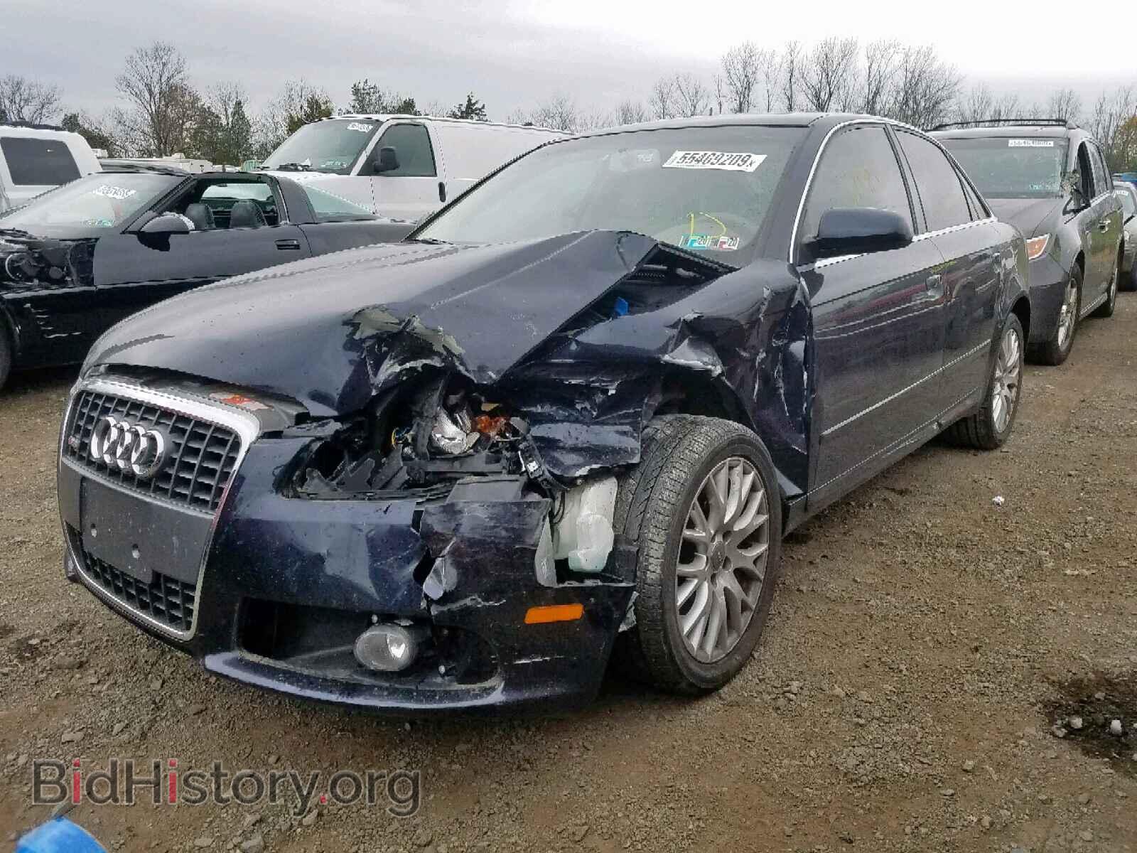 2008 AUDI A4 - VIN: WAUDF78E88A143368 - Фото 2