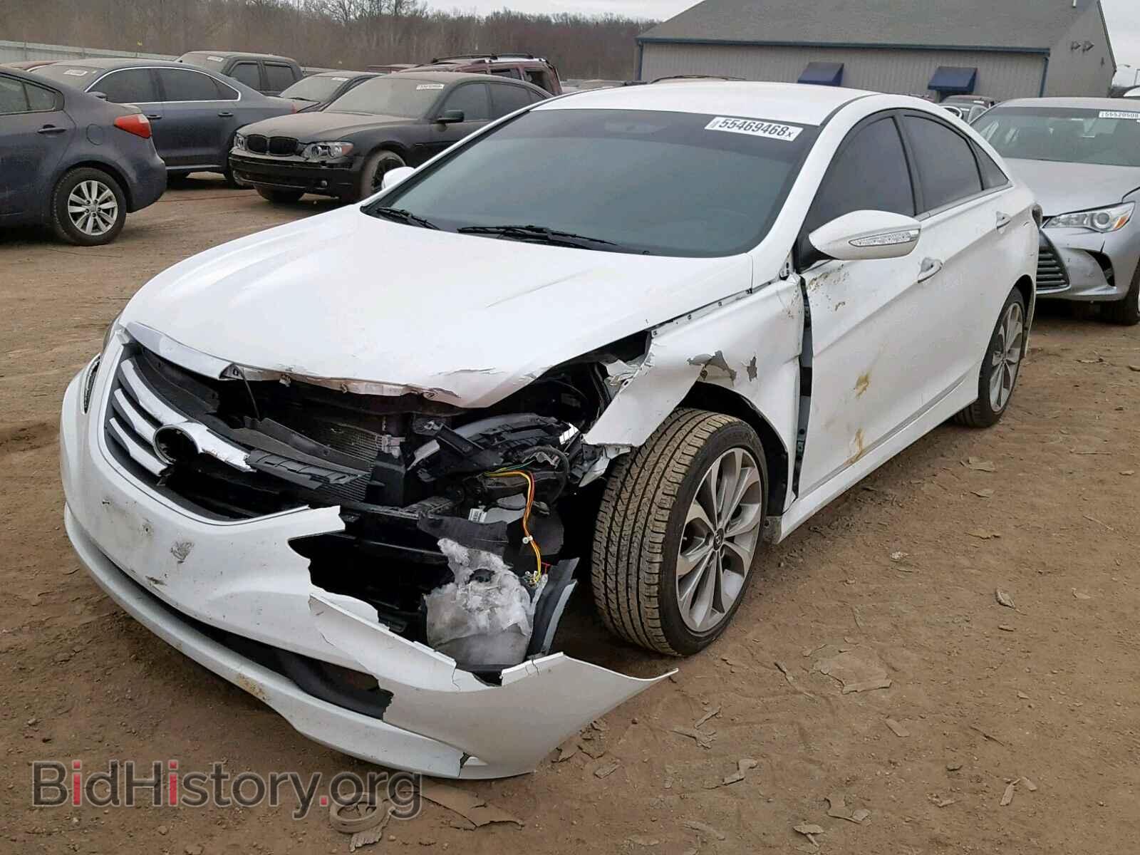 2014 HYUNDAI SONATA - VIN: 5NPEC4AC5EH888171 - Photo 2