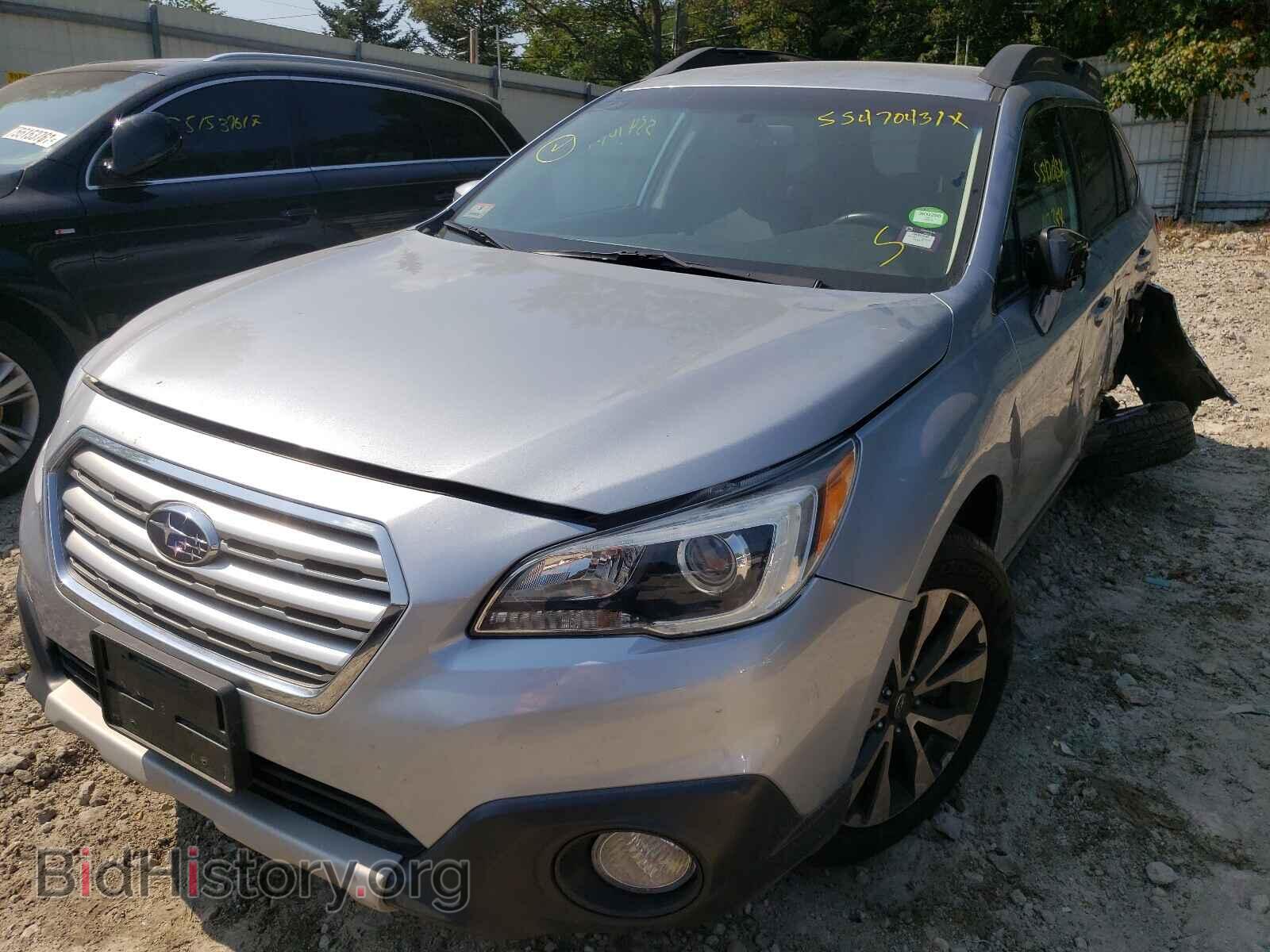 2016 SUBARU OUTBACK - VIN: 4S4BSAJC3G3308933 - Фото 2