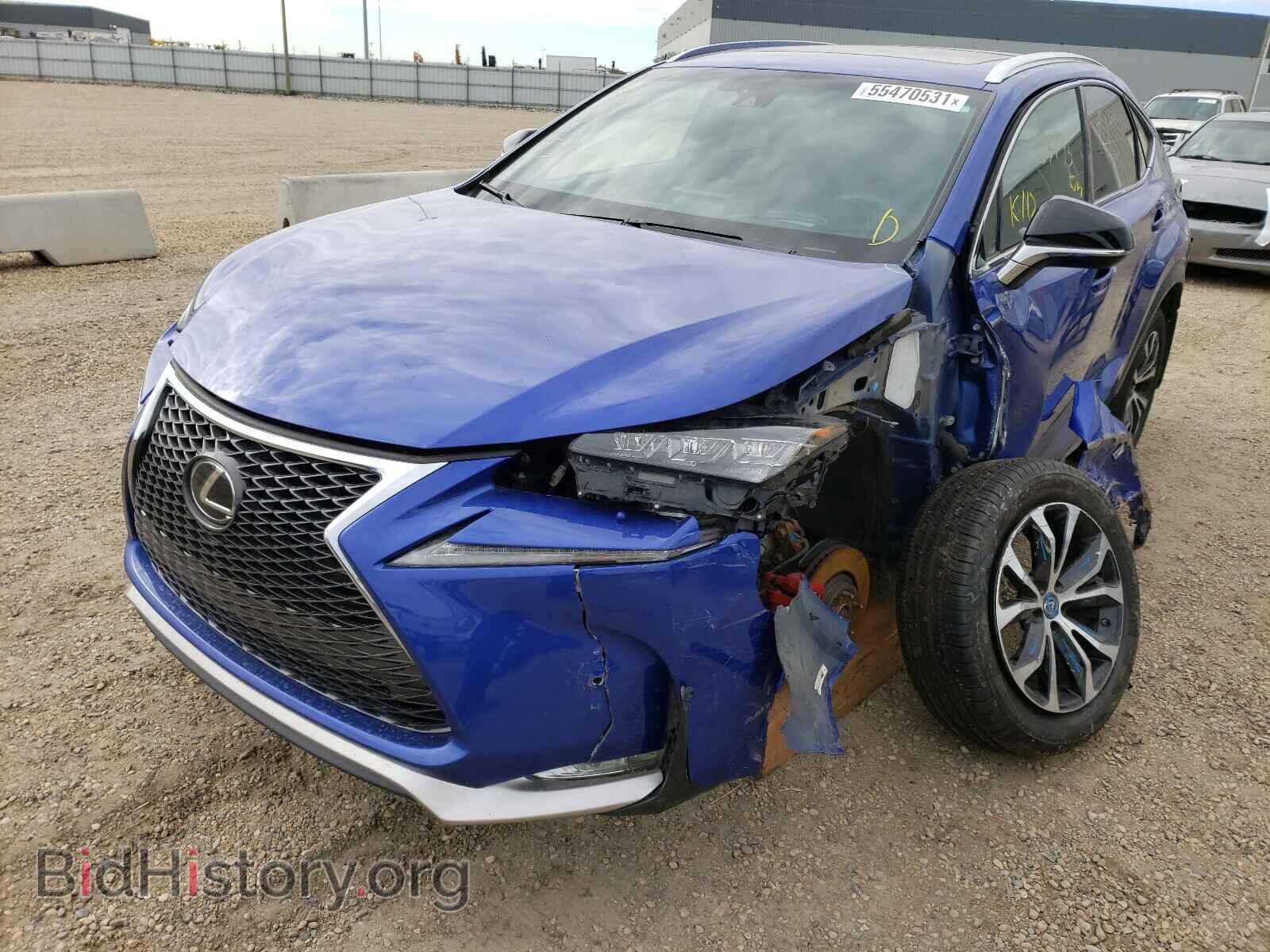 2015 LEXUS NX - VIN: JTJBARBZ5F2003900 - Фото 2