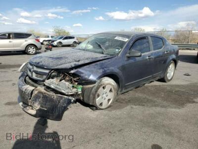 2008 Dodge AVENGER SE, синий — VIN 1B3LC46K98N576366, Copart