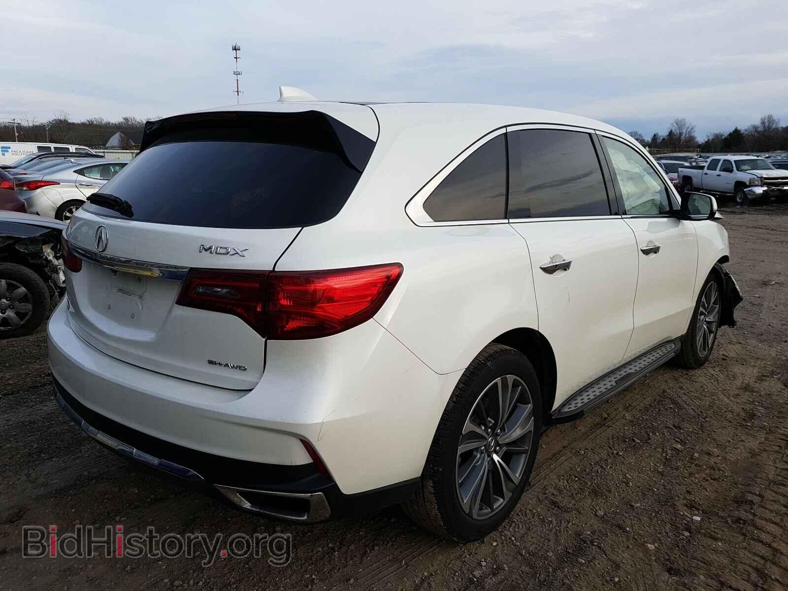 2017 ACURA MDX - VIN: 5FRYD4H53HB000908 - Фото 4