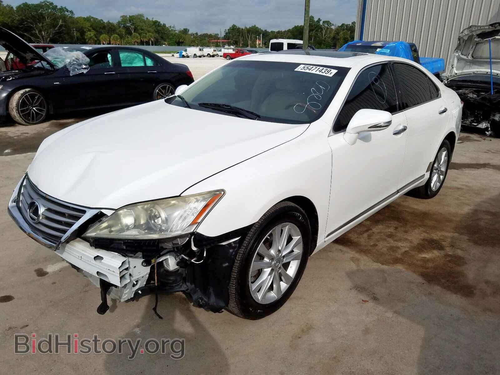 2011 LEXUS ES350 - VIN: JTHBK1EG7B2470904 - Фото 2