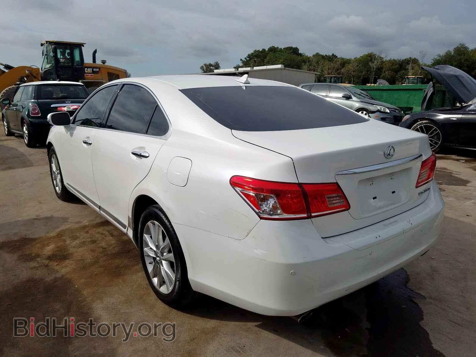 2011 LEXUS ES350 - VIN: JTHBK1EG7B2470904 - Фото 3