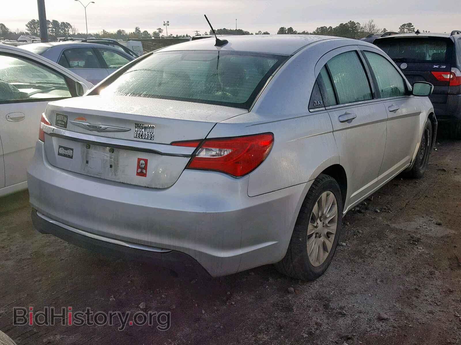2012 CHRYSLER 200 - VIN: 1C3CCBAB3CN169067 - Фото 4