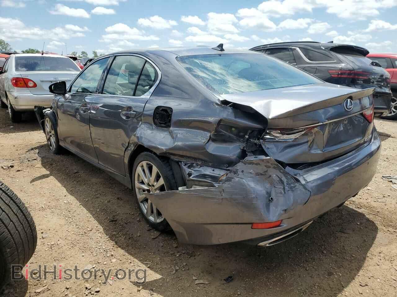 2013 LEXUS GS350 - VIN: JTHCE1BL0D5000843 - Фото 2