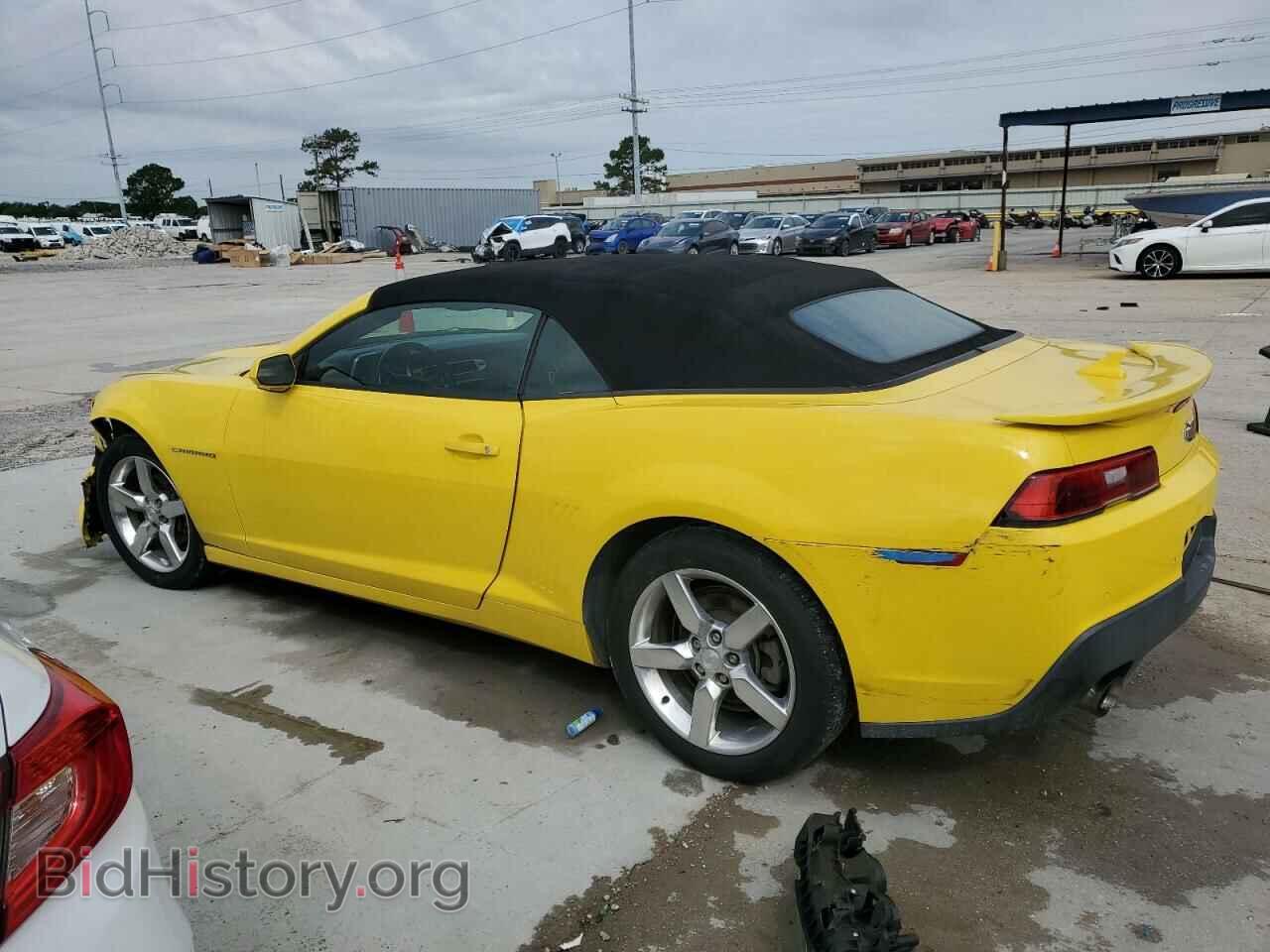 2015 CHEVROLET CAMARO - VIN: 2G1FD3D38F9295683 - Фото 2
