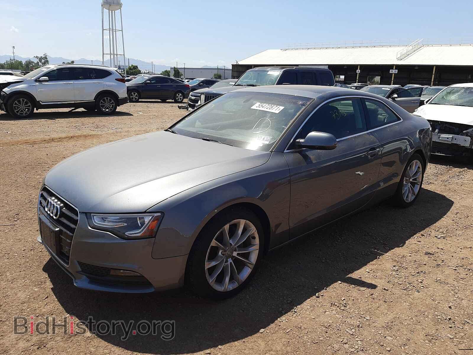 2013 AUDI A5 - VIN: WAULFAFR0DA001055 - Photo 2